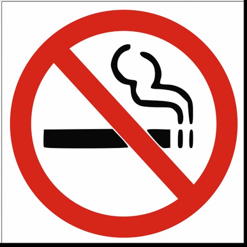 一般的な禁煙の表示